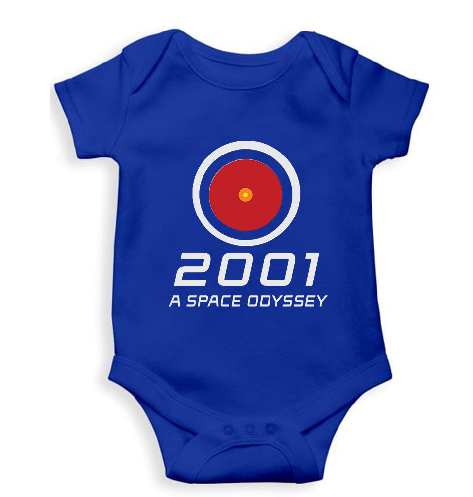 A Space Odyssey Kids Romper For Baby Boy/Girl-Royal Blue-Ektarfa.online