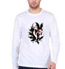 Load image into Gallery viewer, Itachi Uchiha Full Sleeves T-Shirt for Men-White-Ektarfa.online
