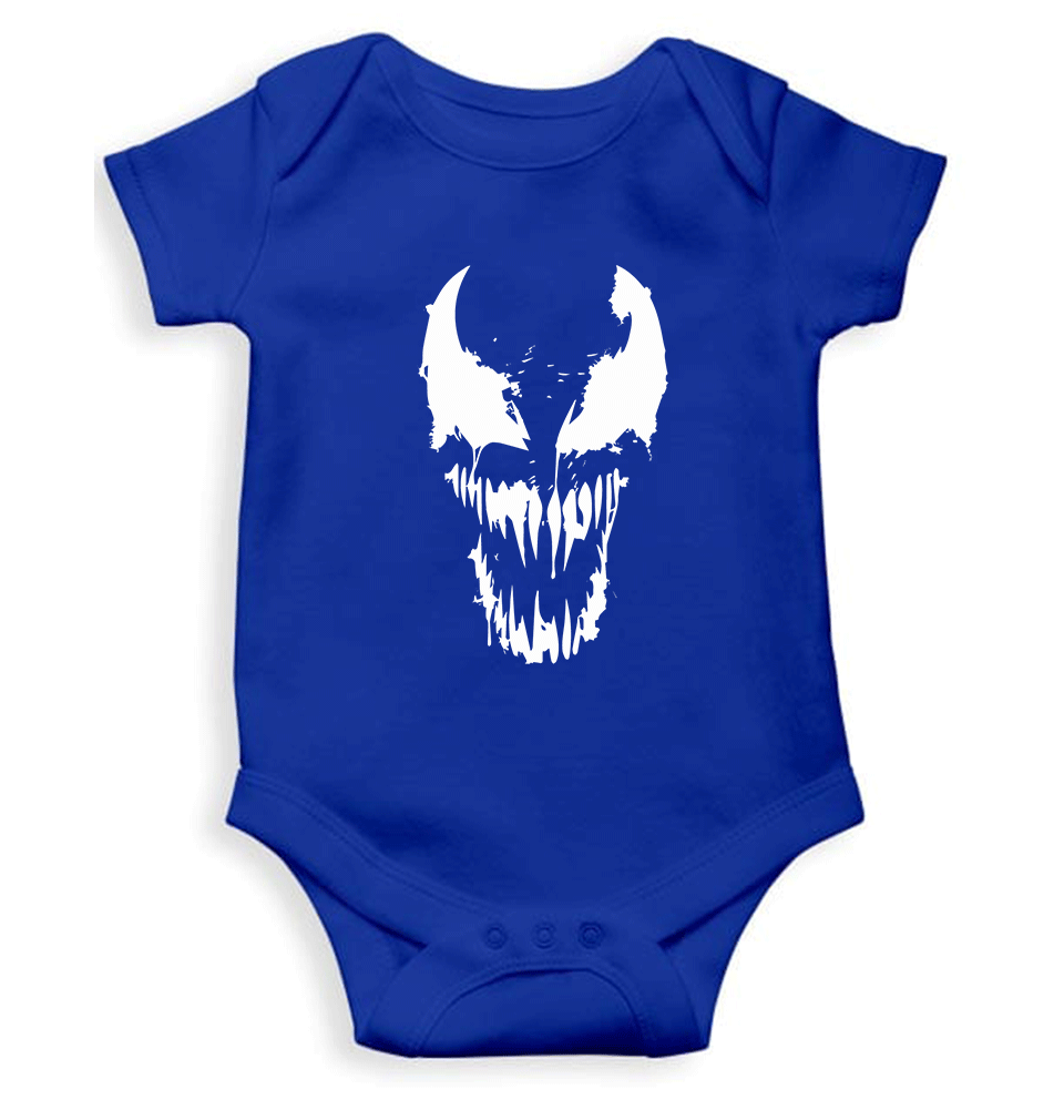 Venom Kids Romper For Baby Boy/Girl-0-5 Months(18 Inches)-Royal Blue-Ektarfa.online