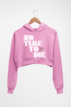 Load image into Gallery viewer, No Time To Die James Bond 007 Crop HOODIE FOR WOMEN-Light Baby Pink-Ektarfa.online
