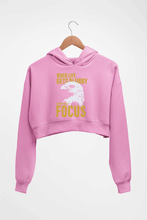 Load image into Gallery viewer, Eagle Crop HOODIE FOR WOMEN-Light Baby Pink-Ektarfa.online
