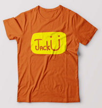 Load image into Gallery viewer, Jack u T-Shirt for Men-Orange-Ektarfa.online
