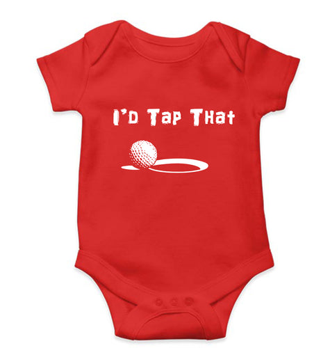 Golf Kids Romper For Baby Boy/Girl-0-5 Months(18 Inches)-RED-Ektarfa.online