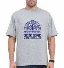 Load image into Gallery viewer, IIM Ahmedabad Oversized T-Shirt for Men-Grey-Ektarfa.online
