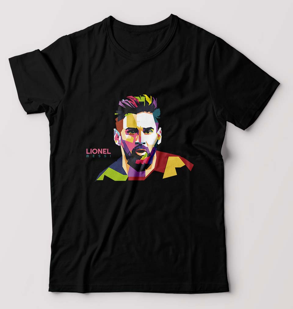 Lionel Messi T-Shirt for Men-Black-Ektarfa.online