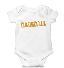 Load image into Gallery viewer, Baseball Kids Romper Kids Romper For Baby Boy/Girl-0-5 Months(18 Inches)-White-Ektarfa.online
