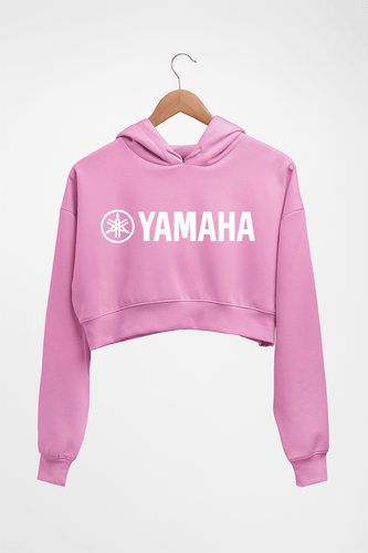Yamaha Crop HOODIE FOR WOMEN-Light Baby Pink-Ektarfa.online
