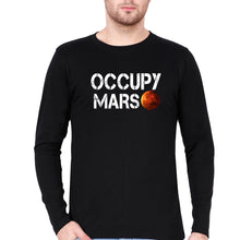 Load image into Gallery viewer, Occupy Mars Elon Musk Full Sleeves T-Shirt for Men-Black-Ektarfa.online
