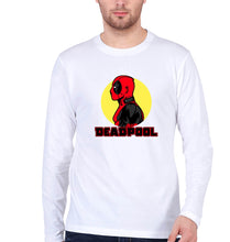 Load image into Gallery viewer, Deadpool Superhero Full Sleeves T-Shirt for Men-White-Ektarfa.online
