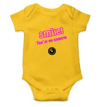 Load image into Gallery viewer, Smile U&#39;R On Camera Kids Romper For Baby Boy/Girl-Yellow-Ektarfa.online
