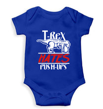 Load image into Gallery viewer, T-Rex Gym Funny Kids Romper For Baby Boy/Girl-Royal Blue-Ektarfa.online
