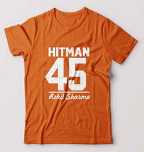 Load image into Gallery viewer, Rohit Sharma T-Shirt for Men-Orange-Ektarfa.online
