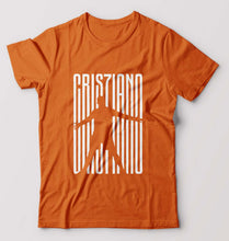 Load image into Gallery viewer, Cristiano Ronaldo CR7 T-Shirt for Men-Orange-Ektarfa.online

