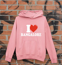 Load image into Gallery viewer, I Love BANGALORE Unisex Hoodie for Men/Women-Light Pink-Ektarfa.online
