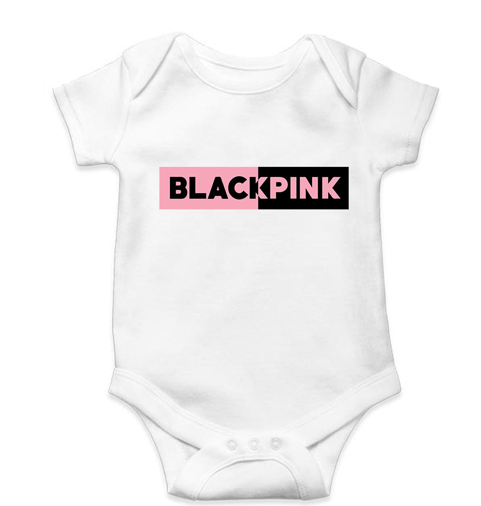 BLACKPINK Kids Romper For Baby Boy/Girl-White-Ektarfa.online