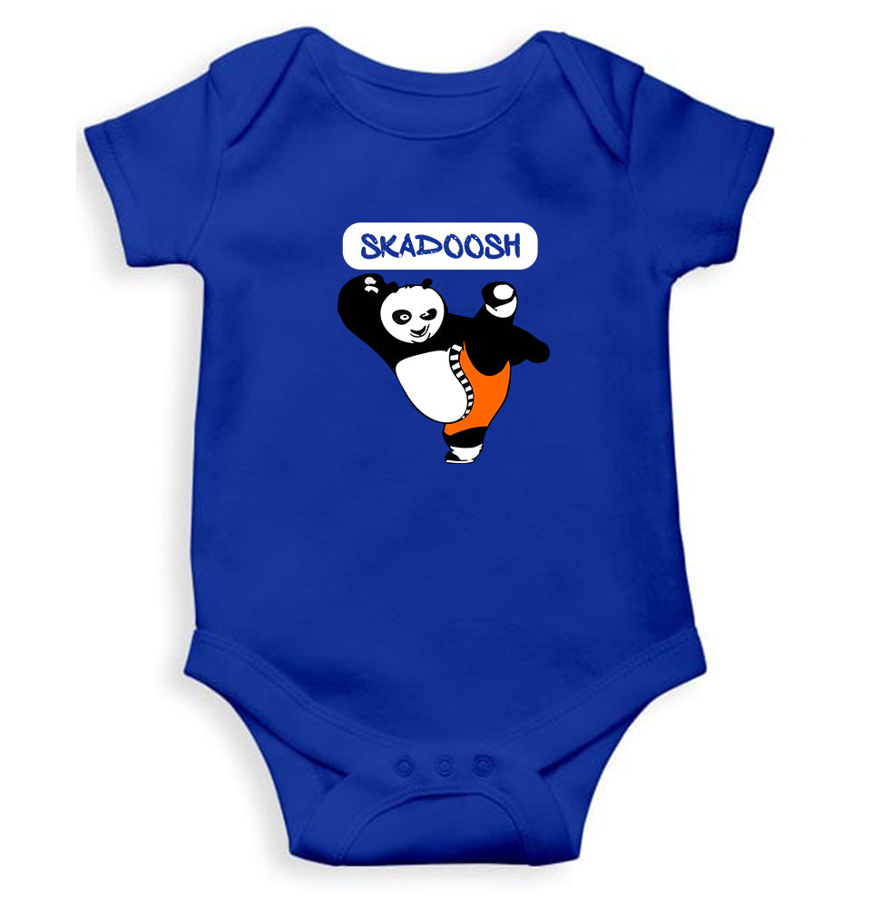 Skadoosh Panda Kids Romper For Baby Boy/Girl-0-5 Months(18 Inches)-Royal Blue-Ektarfa.online