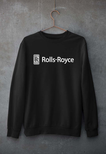 Rolls Royce Unisex Sweatshirt for Men/Women-Black-Ektarfa.online