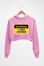 Load image into Gallery viewer, J. Cole Crop HOODIE FOR WOMEN-Light Baby Pink-Ektarfa.online
