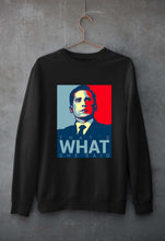 Load image into Gallery viewer, Michael Scott Unisex Sweatshirt for Men/Women-black-Ektarfa.online
