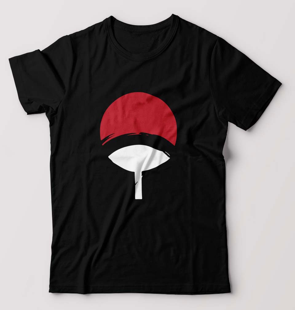 Uchiha clan T-Shirt for Men-Black-Ektarfa.online