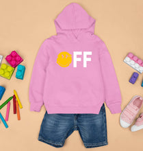 Load image into Gallery viewer, Emoji Off Kids Hoodie for Boy/Girl-Light Baby Pink-Ektarfa.online
