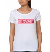 Load image into Gallery viewer, Gym Workout T-Shirt for Women-White-Ektarfa.online
