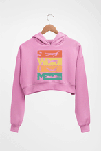 Load image into Gallery viewer, Swimming Crop HOODIE FOR WOMEN-Light Baby Pink-Ektarfa.online
