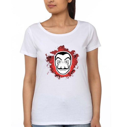 Salvador Dalí T-Shirt for Women-White-Ektarfa.online