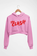 Load image into Gallery viewer, The Clash Crop HOODIE FOR WOMEN-Light Baby Pink-Ektarfa.online
