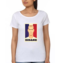 Load image into Gallery viewer, Zidane T-Shirt for Women-White-Ektarfa.online

