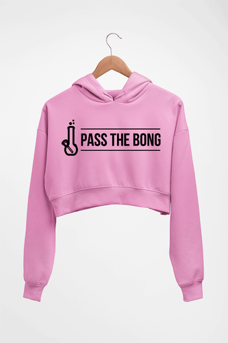 Bong Crop HOODIE FOR WOMEN-Light Baby Pink-Ektarfa.online