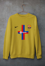 Load image into Gallery viewer, Barcelona 2022-23 Unisex Sweatshirt for Men/Women-Mustard yellow-Ektarfa.online
