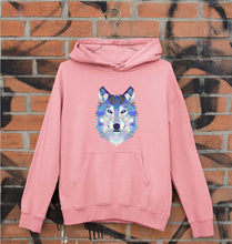 Load image into Gallery viewer, Wolf Unisex Hoodie for Men/Women-Light Baby Pink-Ektarfa.online
