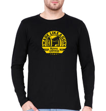 Load image into Gallery viewer, Royal Enfield Full Sleeves T-Shirt for Men-Black-Ektarfa.online
