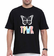 Load image into Gallery viewer, Harry Styles TPWK Oversized T-Shirt for Men-Black-Ektarfa.online
