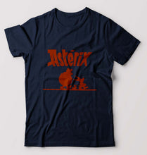 Load image into Gallery viewer, Asterix T-Shirt for Men-Navy Blue-Ektarfa.online
