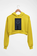 Load image into Gallery viewer, 2001 A Space Odyssey Crop HOODIE FOR WOMEN-Mustard Yellow-Ektarfa.online
