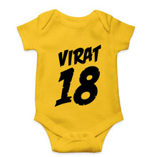 Load image into Gallery viewer, Virat Kohli Kids Romper For Baby Boy/Girl-Yellow-Ektarfa.online
