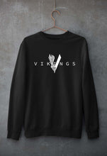 Load image into Gallery viewer, Vikings Unisex Sweatshirt for Men/Women-Black-Ektarfa.online
