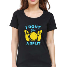 Load image into Gallery viewer, Bowling T-Shirt for Womenasvgbfc-Black-Ektarfa.online
