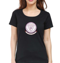 Load image into Gallery viewer, IIT (BHU) Varanasi T-Shirt for Women-Black-Ektarfa.online
