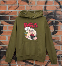 Load image into Gallery viewer, Popeye Unisex Hoodie for Men/Women-Olive Green-Ektarfa.online
