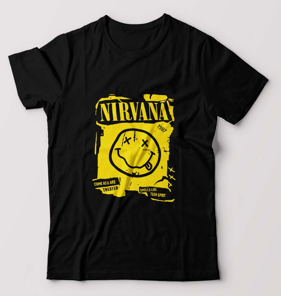 Nirvana T-Shirt for Men-Black-Ektarfa.online