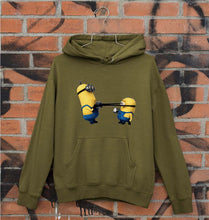 Load image into Gallery viewer, Minion Fight Unisex Hoodie for Men/Women-Olive Green-Ektarfa.online
