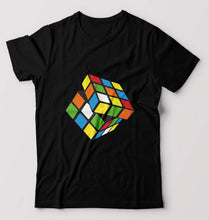 Load image into Gallery viewer, Rubik&#39;s Cube T-Shirt for Men-Black-Ektarfa.online
