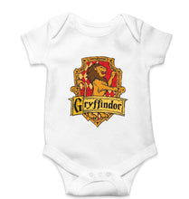 Load image into Gallery viewer, Harry Potter Hogwarts Kids Romper For Baby Boy/Girl-0-5 Months(18 Inches)-White-Ektarfa.online
