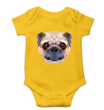 Load image into Gallery viewer, Pug Dog Kids Romper For Baby Boy/Girl-Yellow-Ektarfa.online
