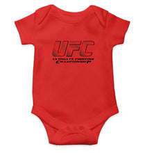 Load image into Gallery viewer, UFC Kids Romper For Baby Boy/Girl-0-5 Months(18 Inches)-RED-Ektarfa.online
