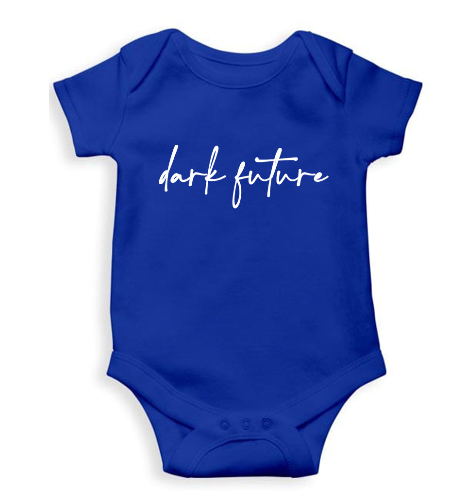 Dark Future Kids Romper For Baby Boy/Girl-Royal Blue-Ektarfa.online