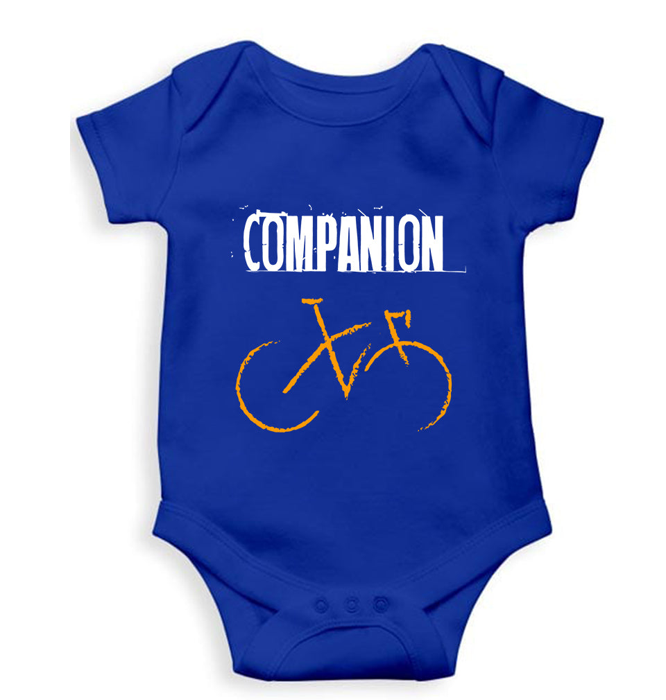 Cycling Companion Kids Romper For Baby Boy/Girl-0-5 Months(18 Inches)-Royal Blue-Ektarfa.online